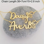 COLLAR CON NOMBRE Y ABEJITA