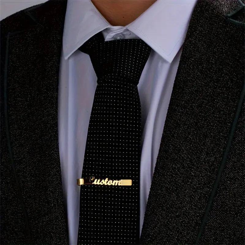 CLIP PARA CORBATA CON NOMBRE