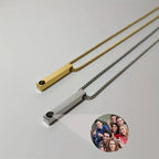 PRE ORDEN - COLLAR BARRITA CON FOTO PROYECCION