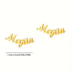 Maxi Hoops with Classic Name