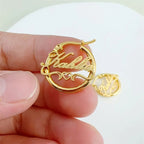 Maxi Hoops with Classic Name