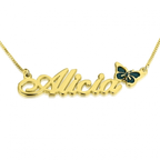 COLLAR NOMBRE CLASICO + EMOJI A COLOR