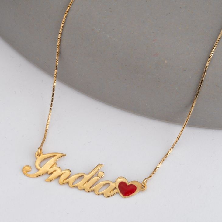 COLLAR NOMBRE CLASICO + EMOJI A COLOR